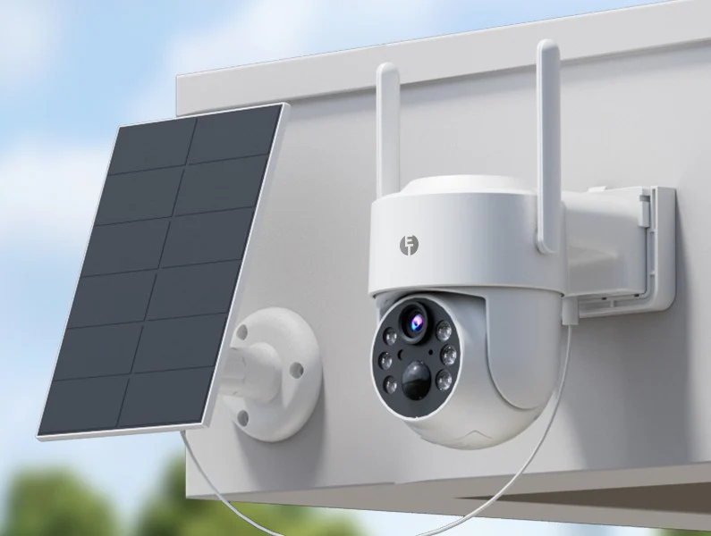 Solar 10.1 Inch Screen Wireless Security camera system CCTV - Image 2