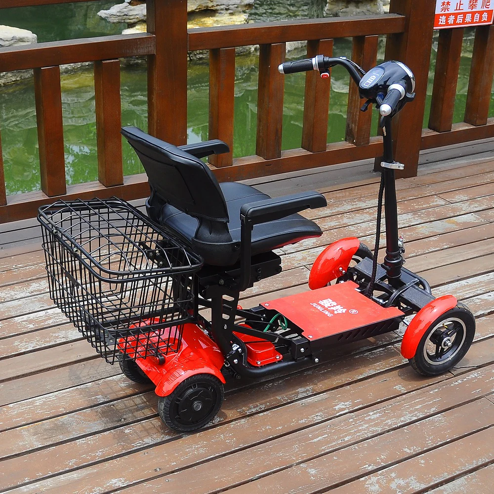 4-Wheel Foldable Electric Mobility Scooter - Image 9