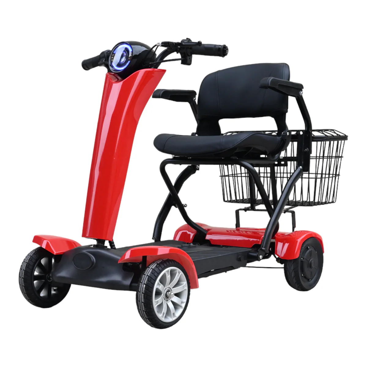 Auto-Folding 4-Wheel Electric Mobility Scooter – Compact & Portable - Image 3