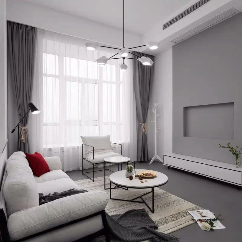 100% Blockout Grey Readymade Curtain drapes – 8 sizes - Image 5