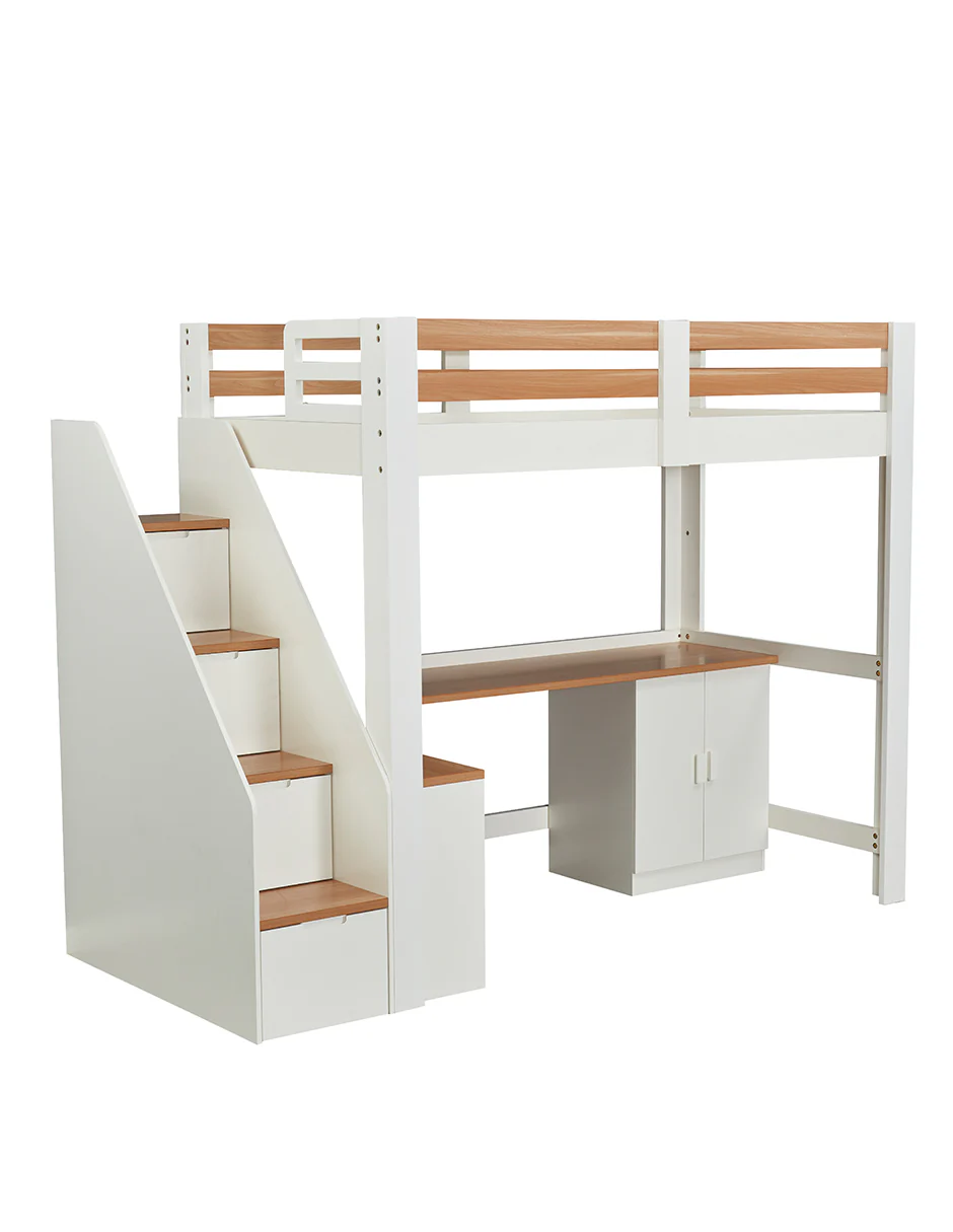 Loft Bed Bunk Bed With Desk - Image 3