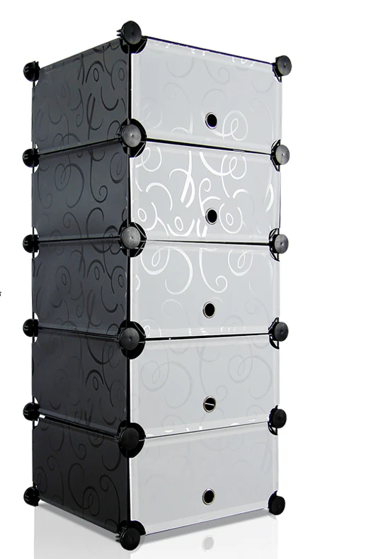 Organiser storage wardrobe shelving cabinet Y19 - Image 6