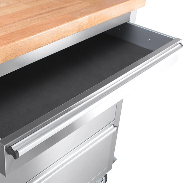 72 Inch 18 Drawers Stainless Steel Tool Chest workbench - Image 6