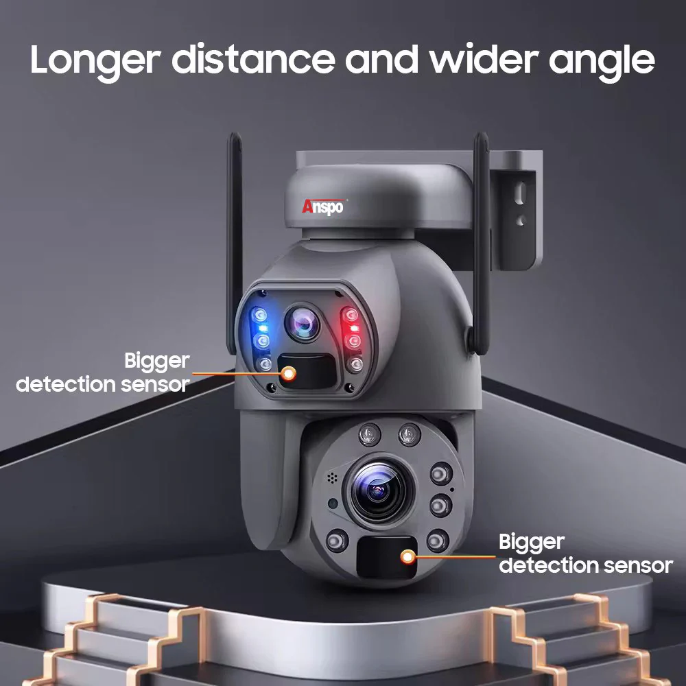 Dual camera WIFI SOLAR security camera wireless free batteries with 64GB card - Image 5